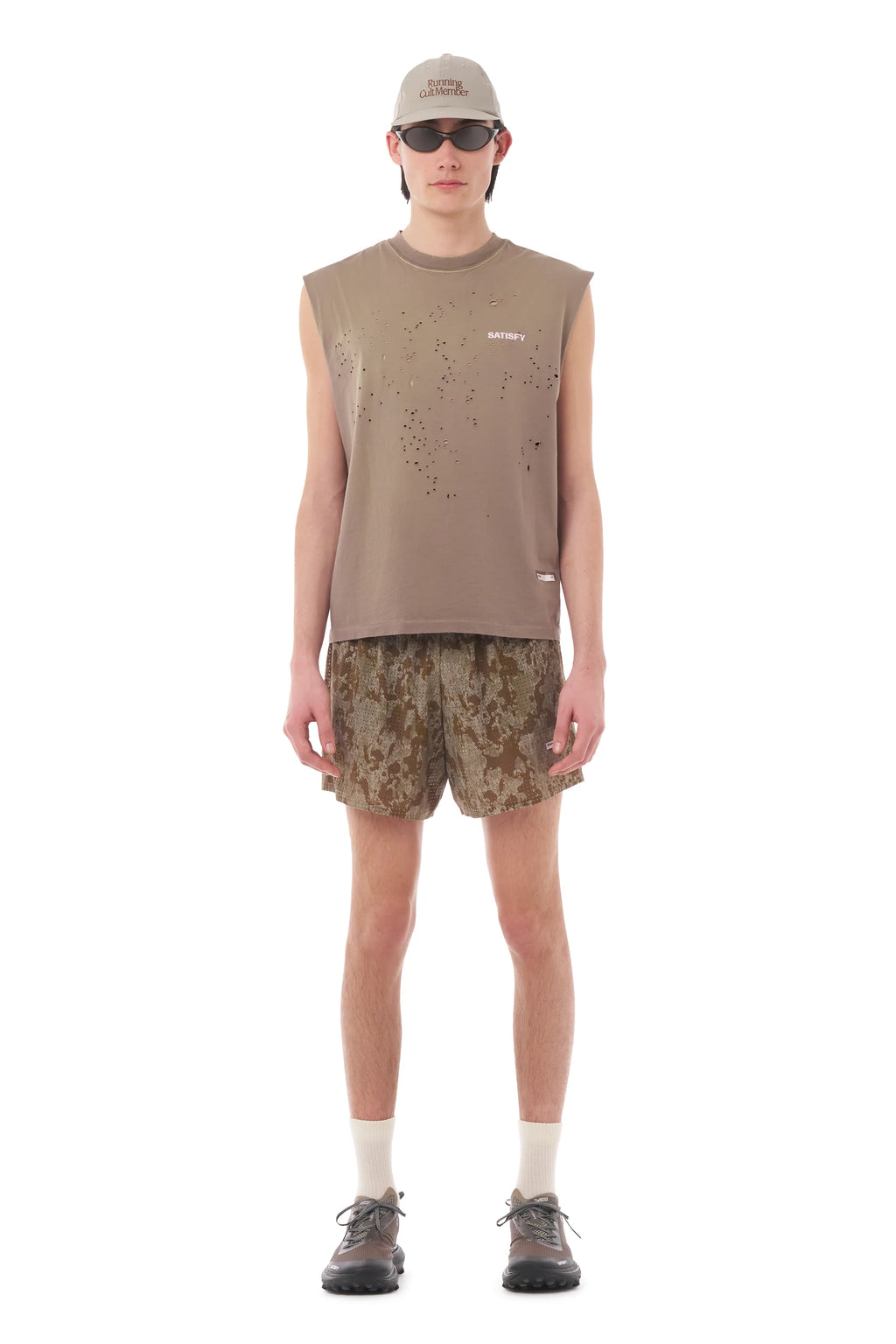 MothTech Muscle Tee Sun Bleached Falcon by Satisfy