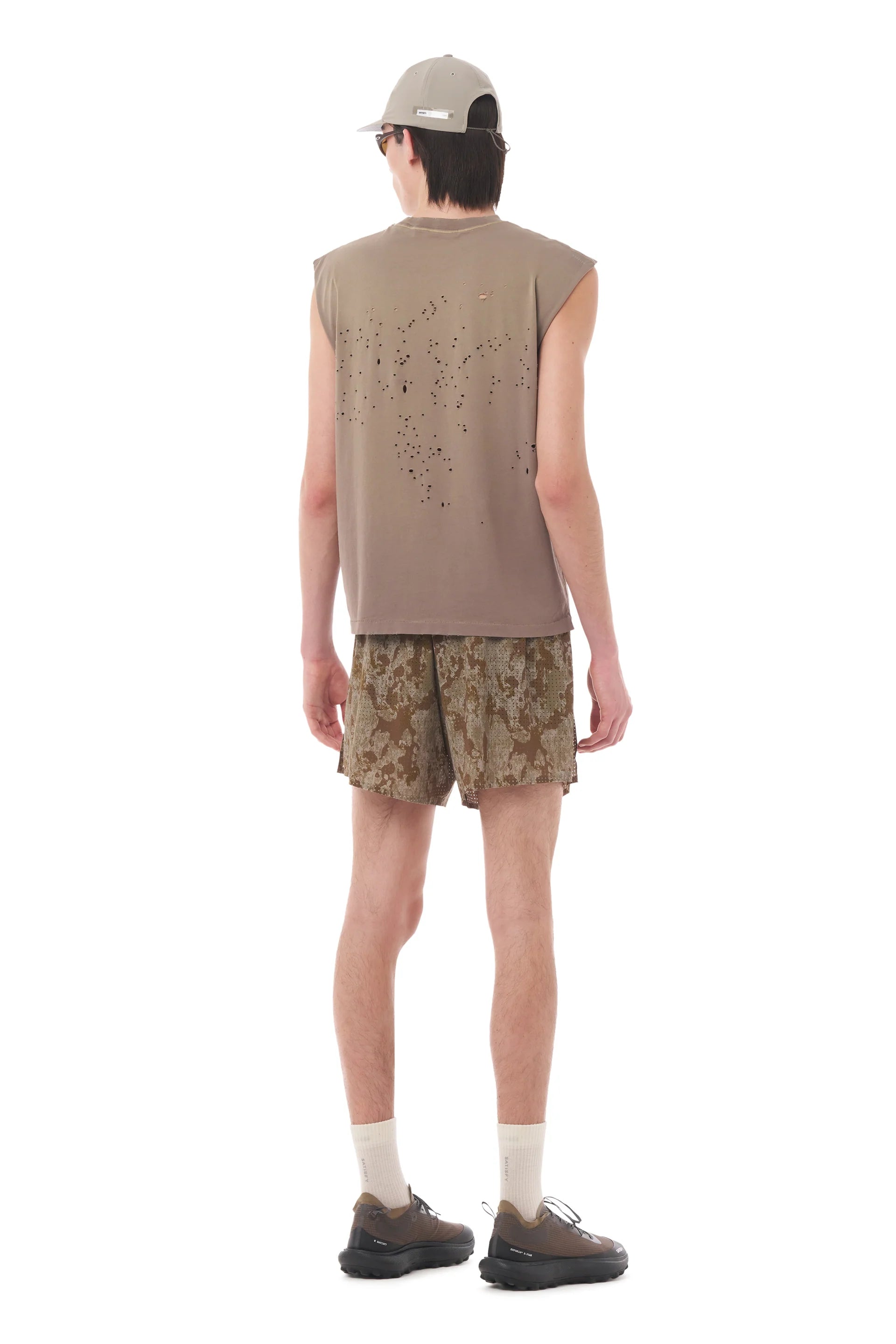 MothTech™ Muscle Tee Sun Bleached Falcon