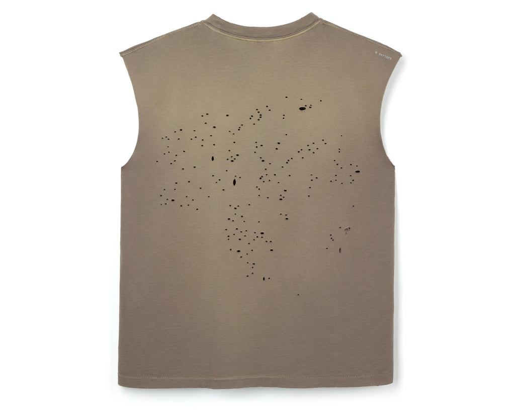 MothTech Muscle Tee Sun Bleached Falcon by Satisfy