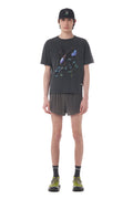 MothTech T-Shirt Aged Black Eagle by Satisfy, worn full body