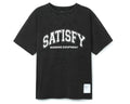 MothTech T-Shirt Aged Black Varsity by Satisfy