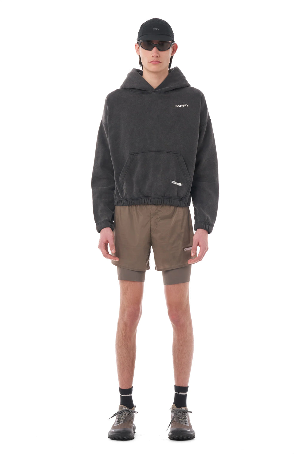 SoftCell Hoodie Aged Black by Satisfy