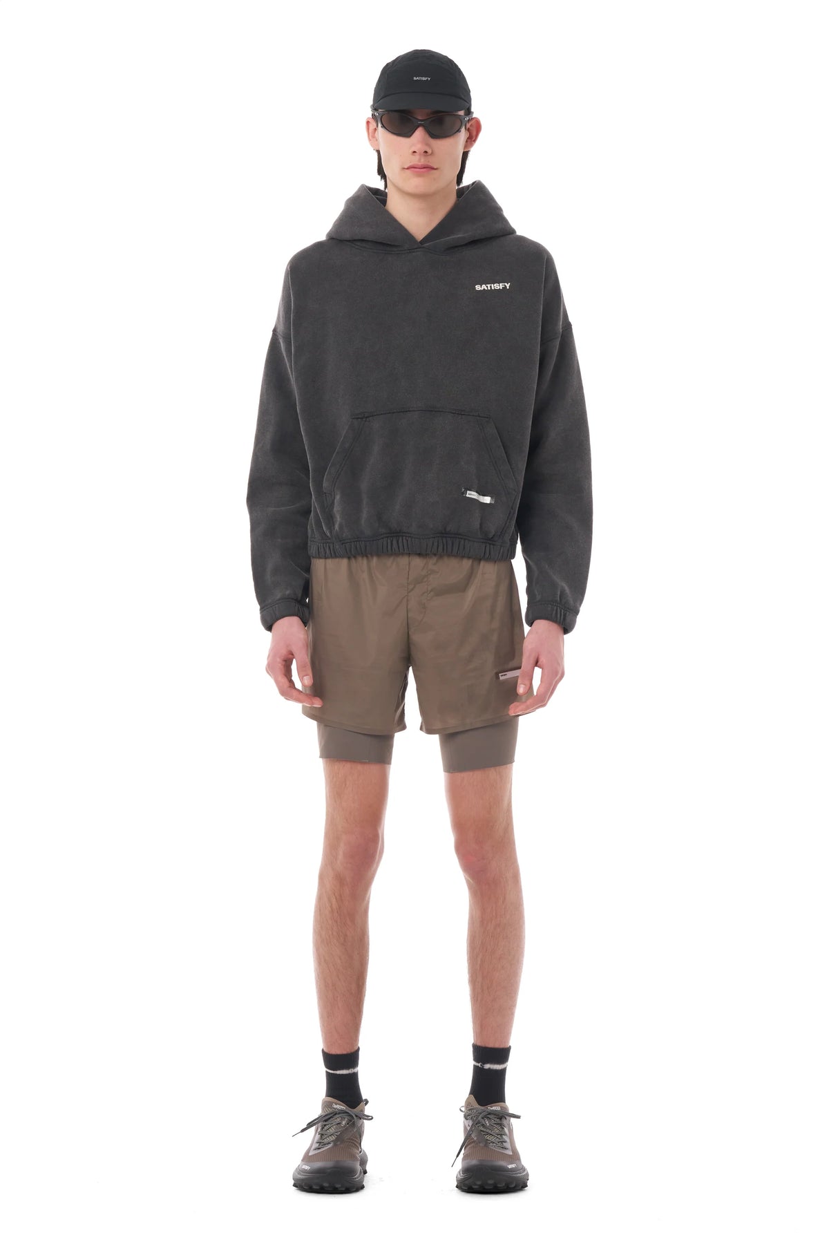 SoftCell Hoodie Aged Black by Satisfy