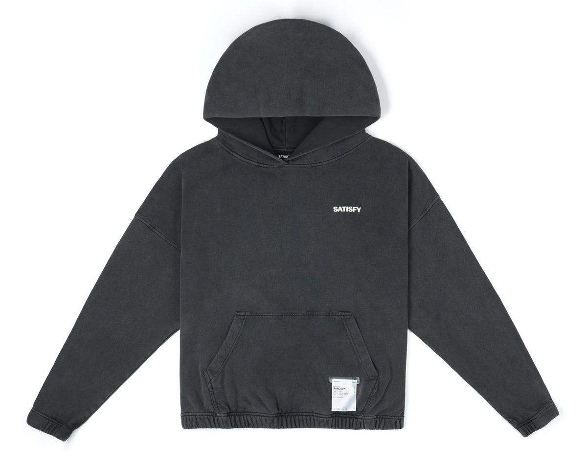SoftCell Hoodie Aged Black by Satisfy
