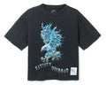 MothTech T-Shirt Aged Black Falcon by Satisfy