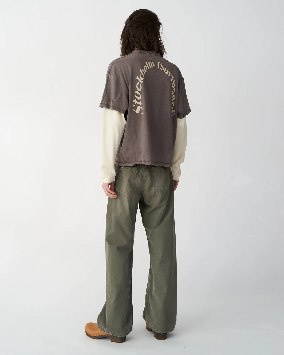 Back Logo Layered T-Shirt by Stockholm Surfboard Club