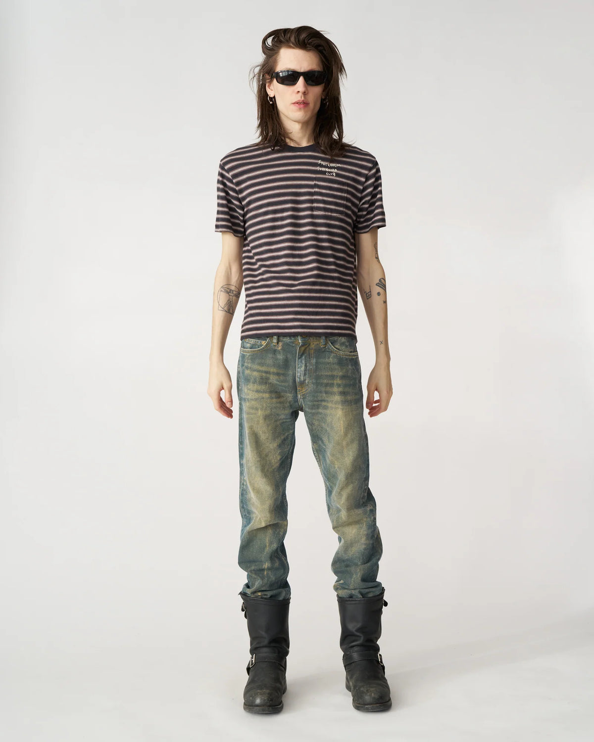 Striped T-Shirt by Stockholm Surfboard Club