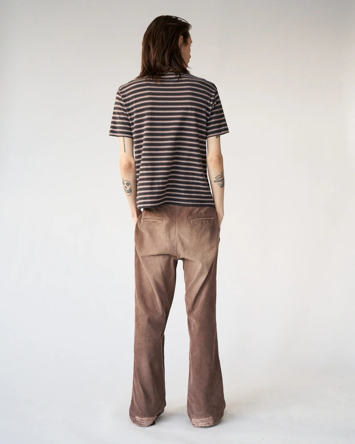 Tailored Bootcut Corduroy Trousers by Stockholm Surfboard Club