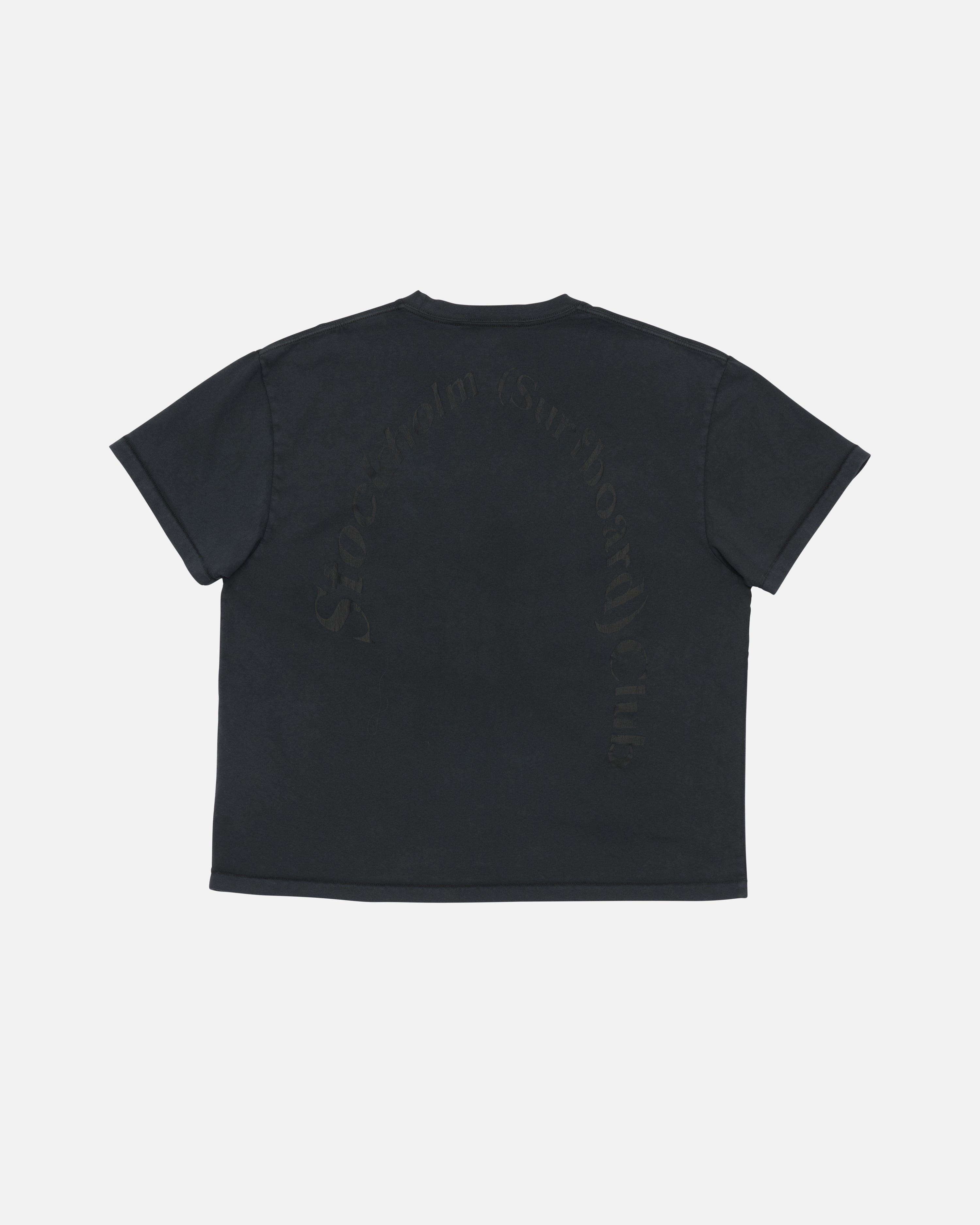 Box Tee Back Logo Black