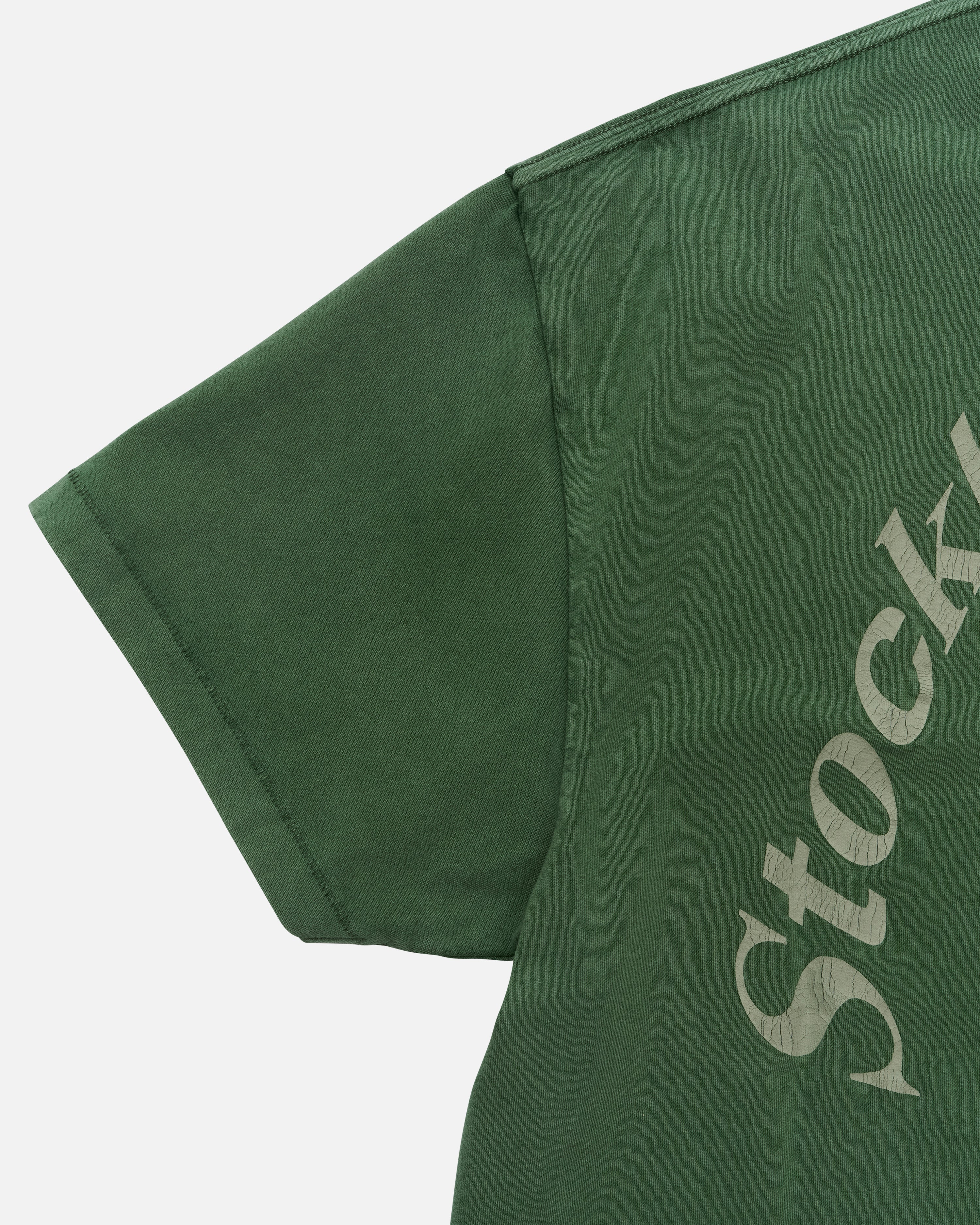 Box Tee Back Logo Hickory