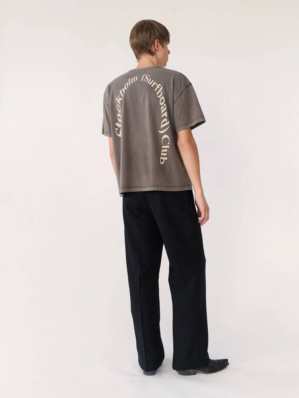 Back Logo T-Shirt Hickory