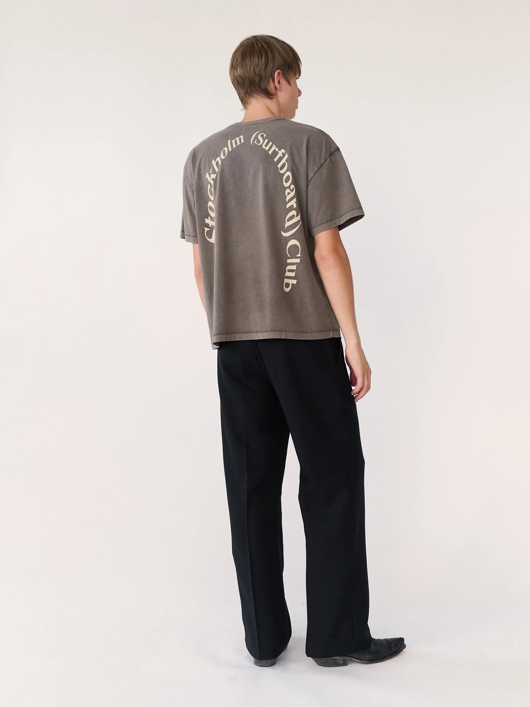 Back Logo T-Shirt Hickory