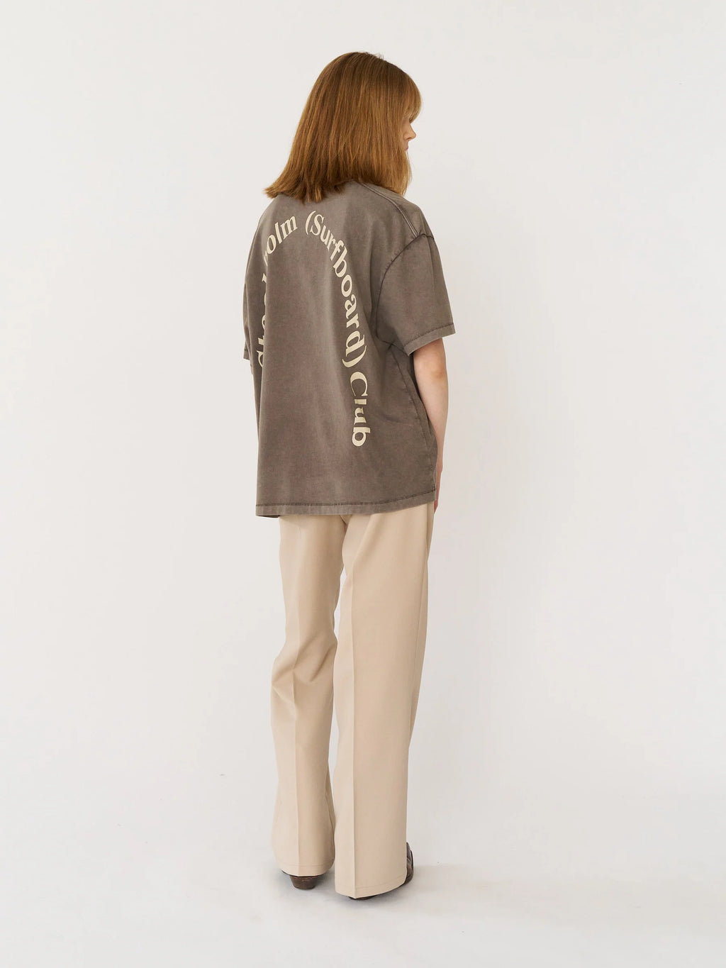 Back Logo T-Shirt Hickory