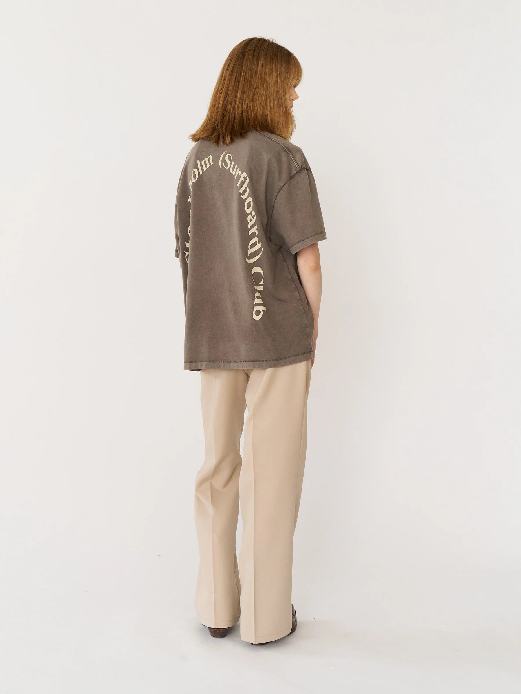 Back Logo T-Shirt Hickory