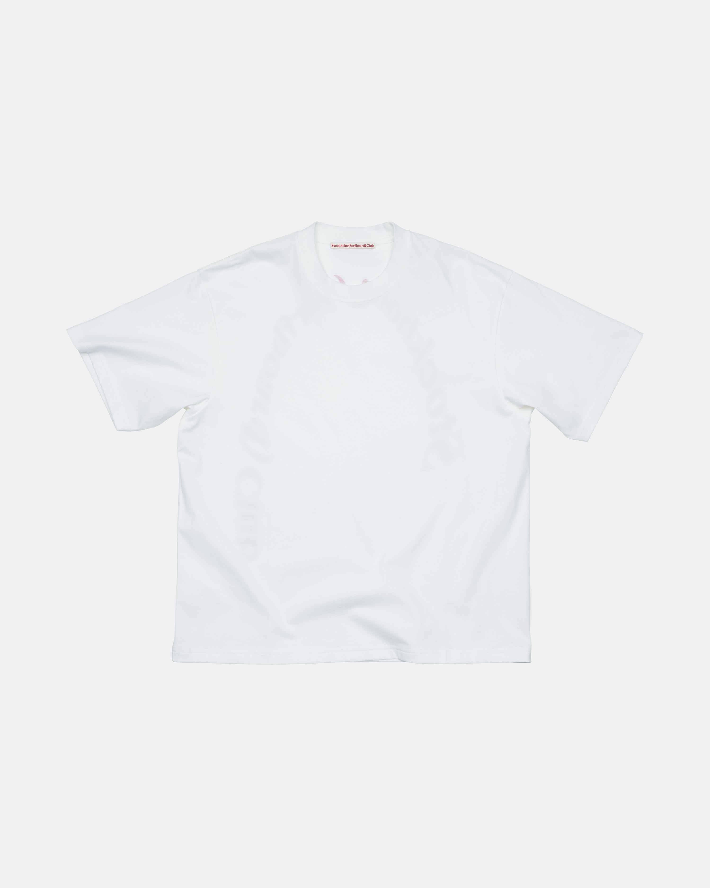 Box Tee Back Logo White