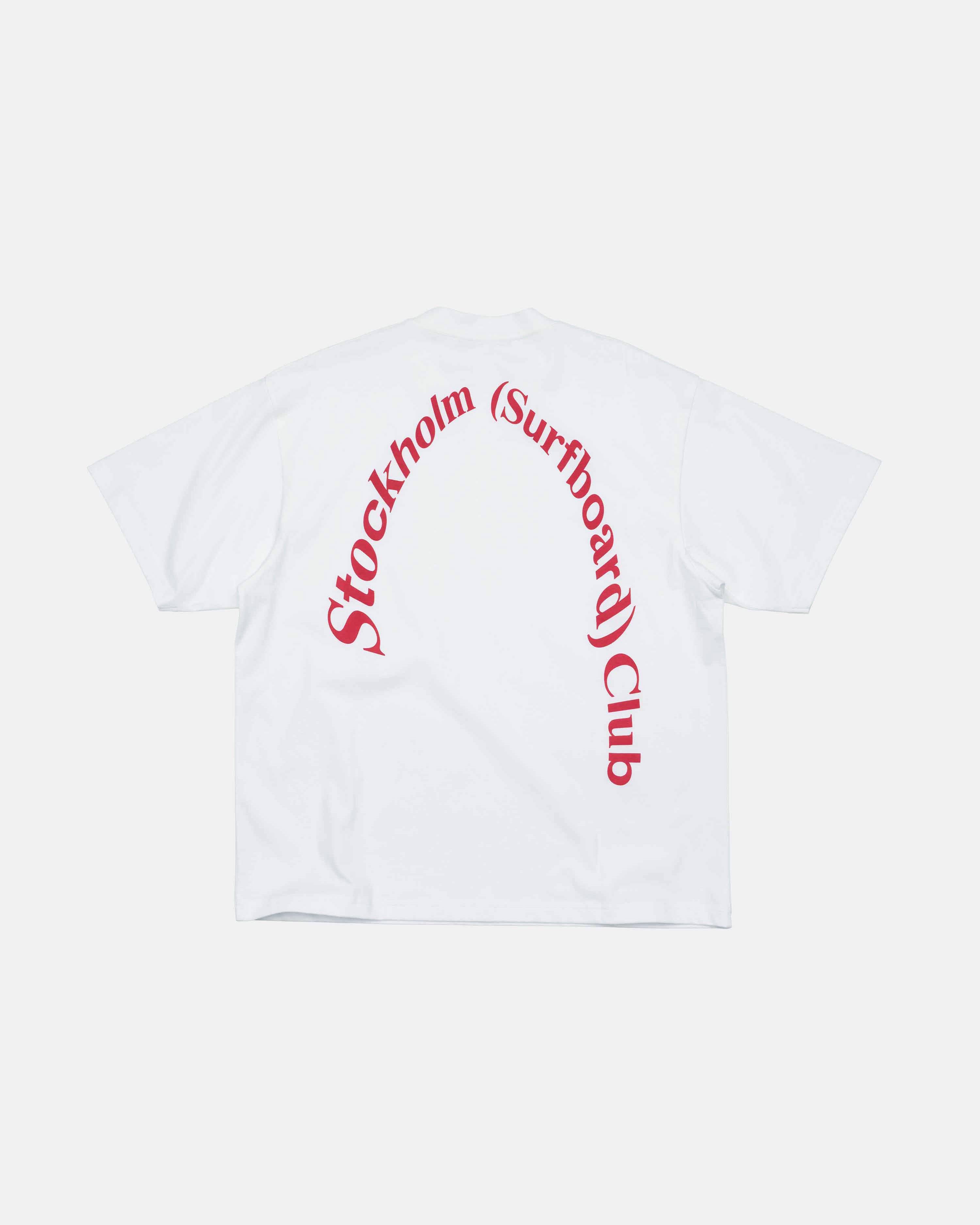 Box Tee Back Logo White