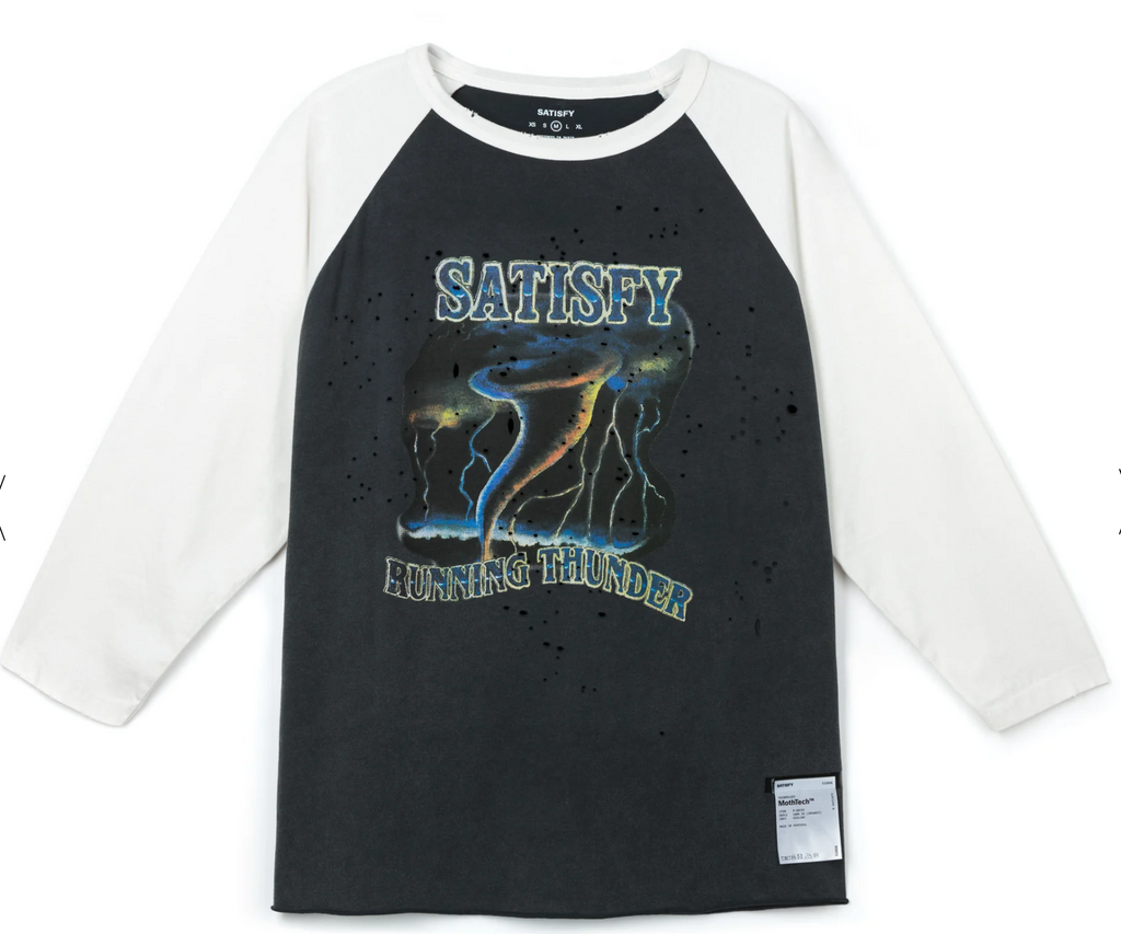 MothTech Baseball Tee by Satisfy