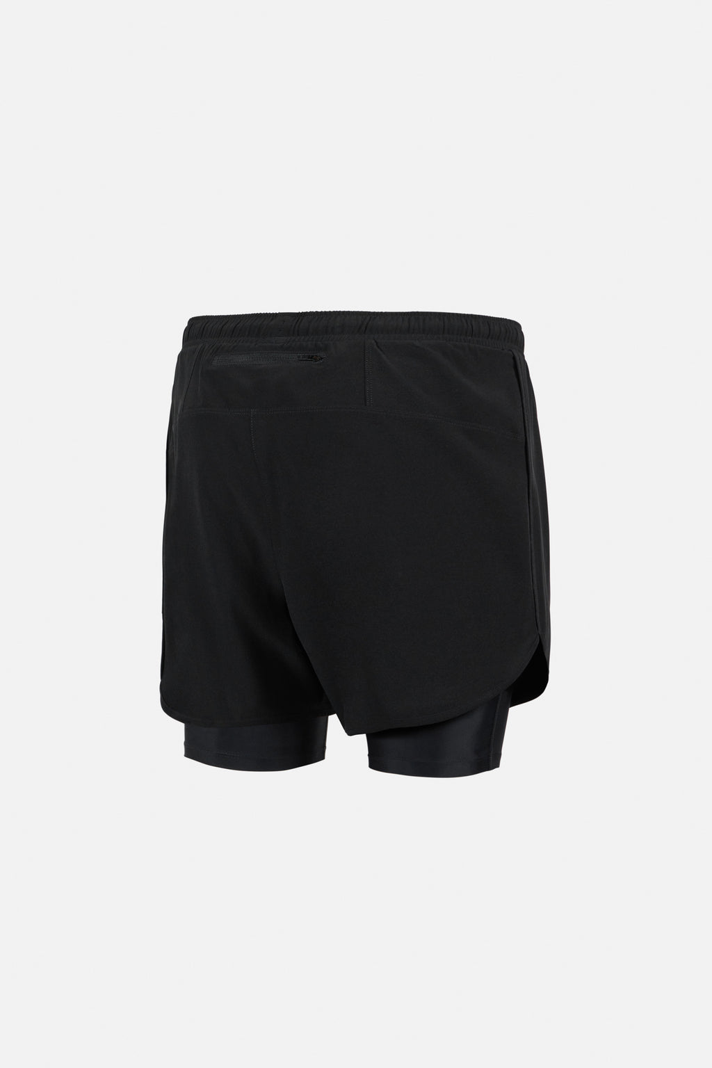 Layered Training Shorts Black
