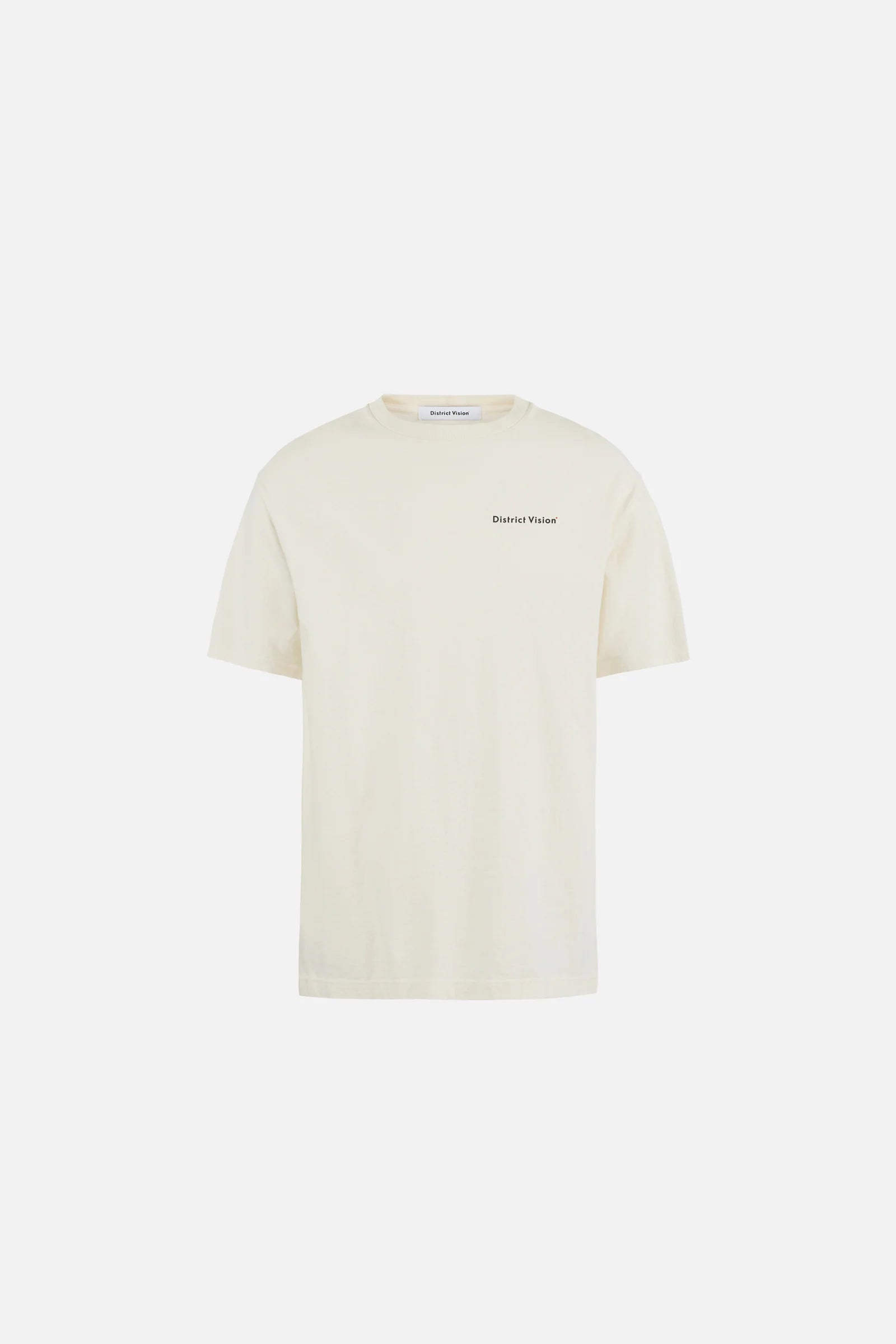 California Cotton Tee - arrow eye vintage white