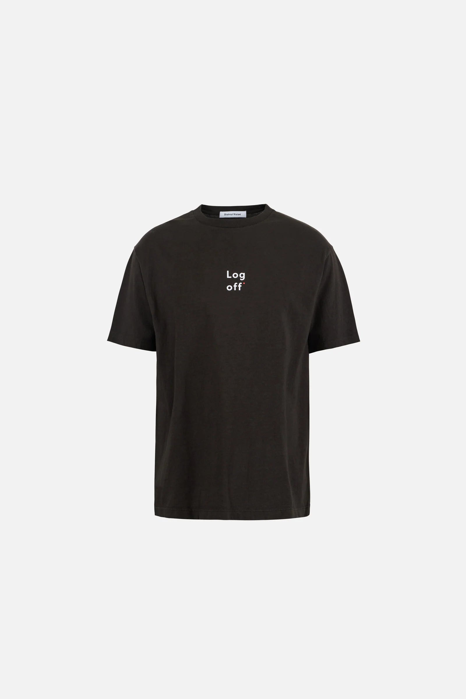 California Cotton Tee - Log Off Deep Brown