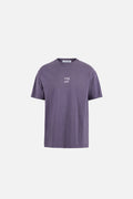 California Cotton Tee, Log Off, Vintage Plum by District Vision