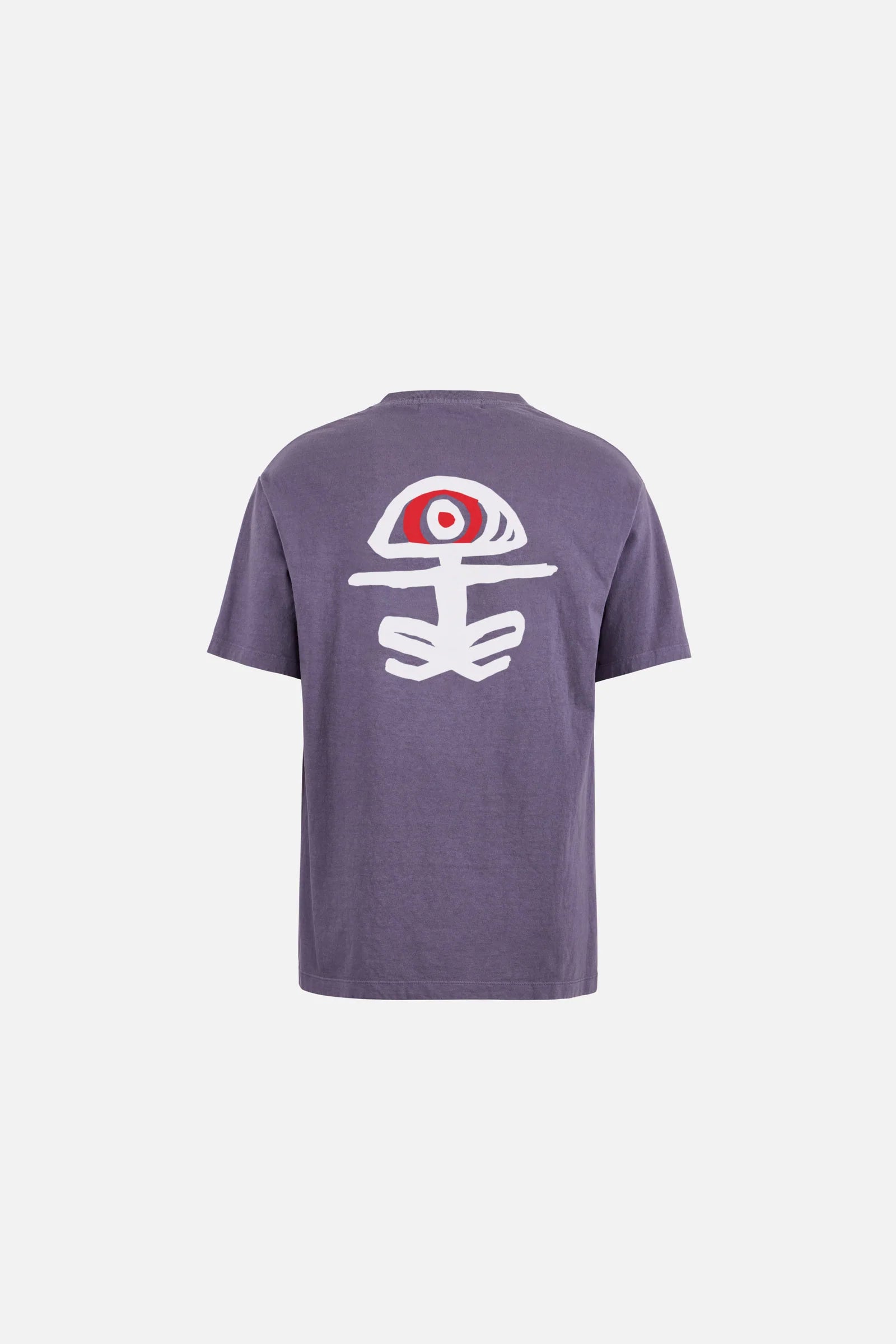 California Cotton Tee - Log Off Vintage Plum
