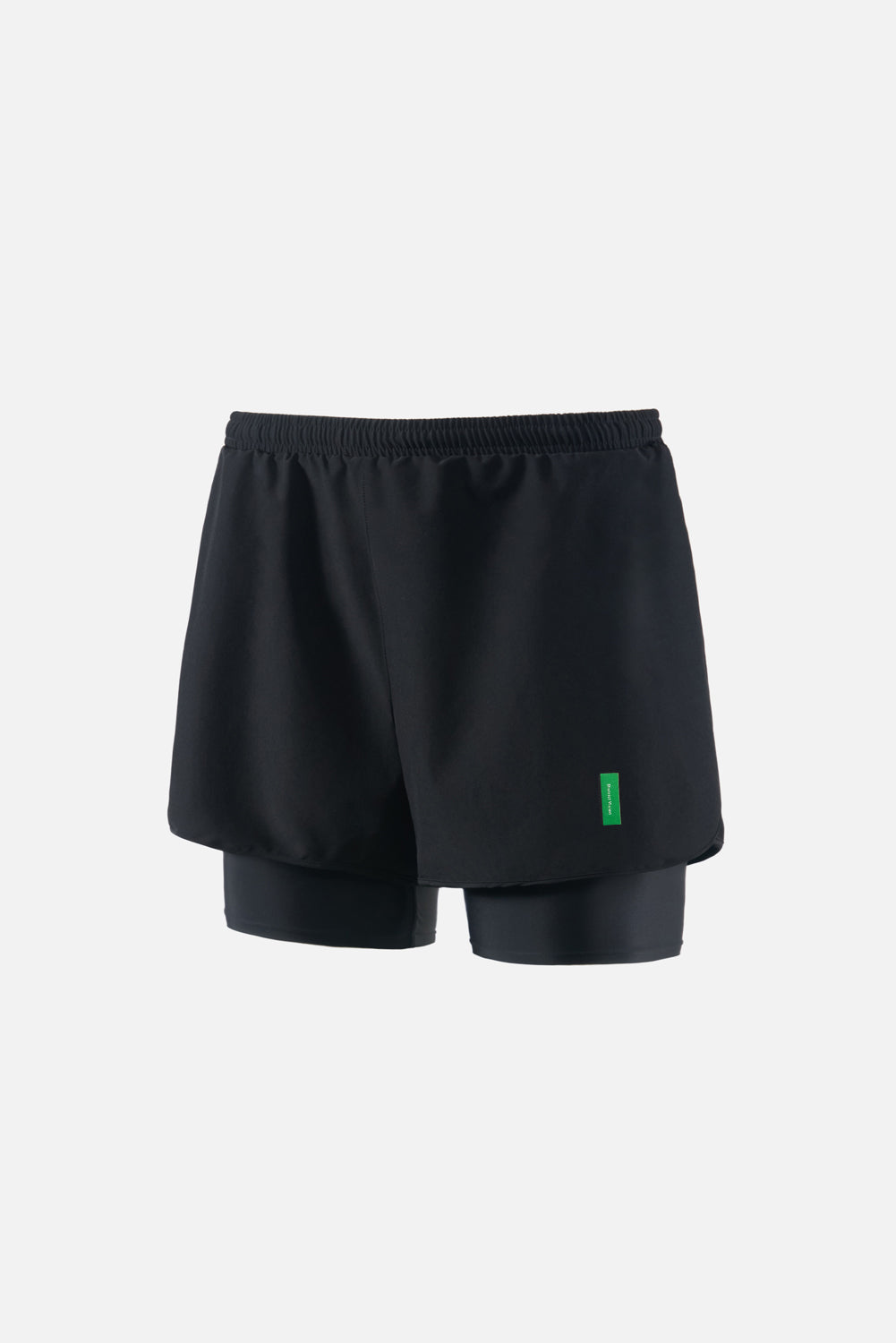 2-in-1 Trail Shorts Black