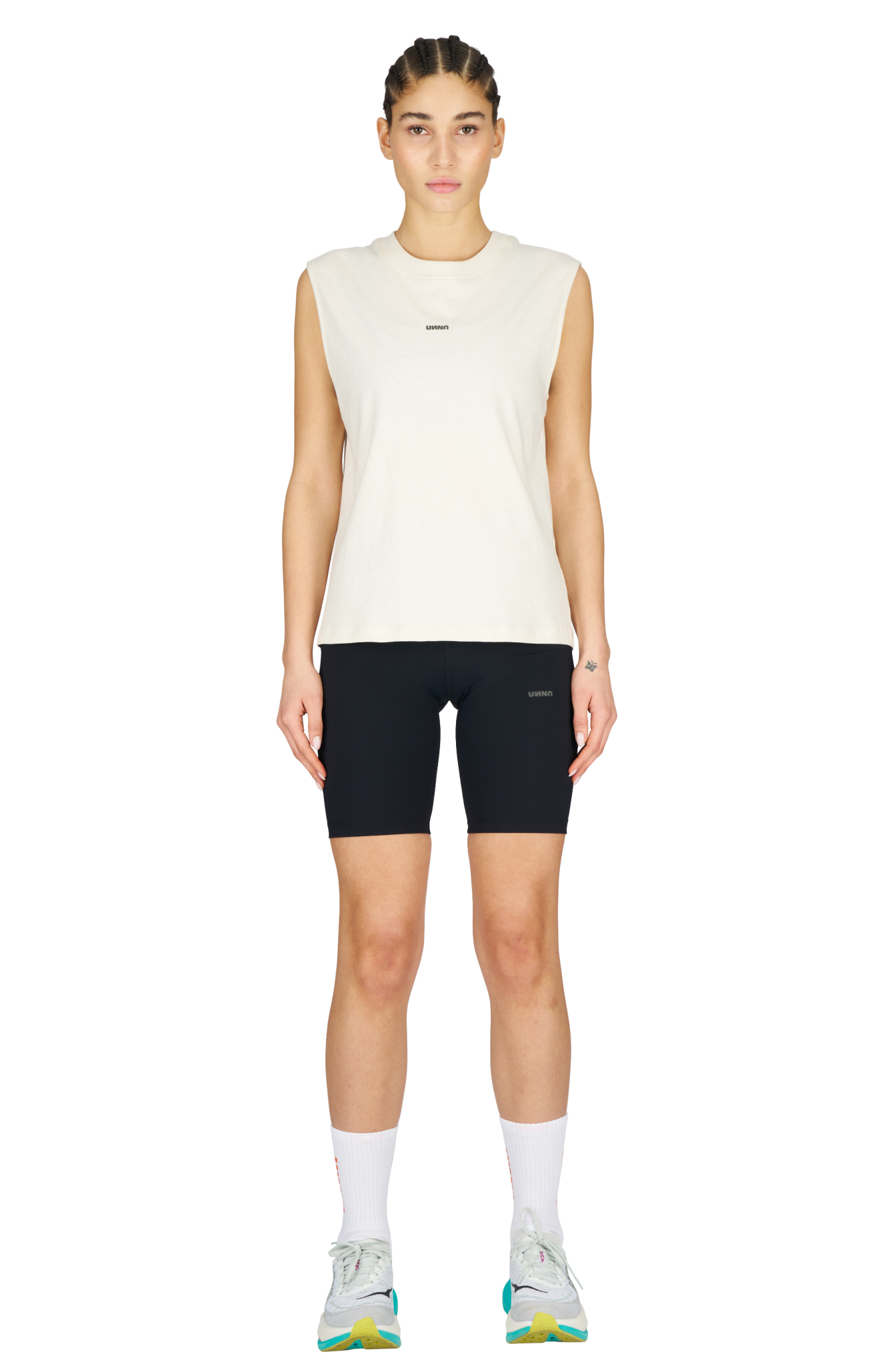 Flex Tank Vanilla White