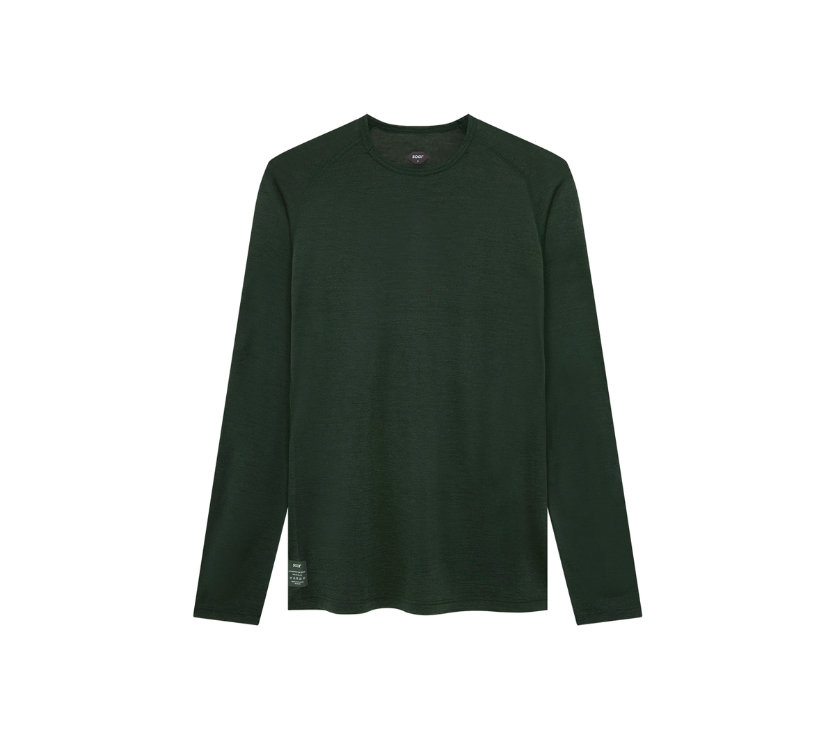 Men's L/S Merino & Silk Base Layer Forest Night by SOAR