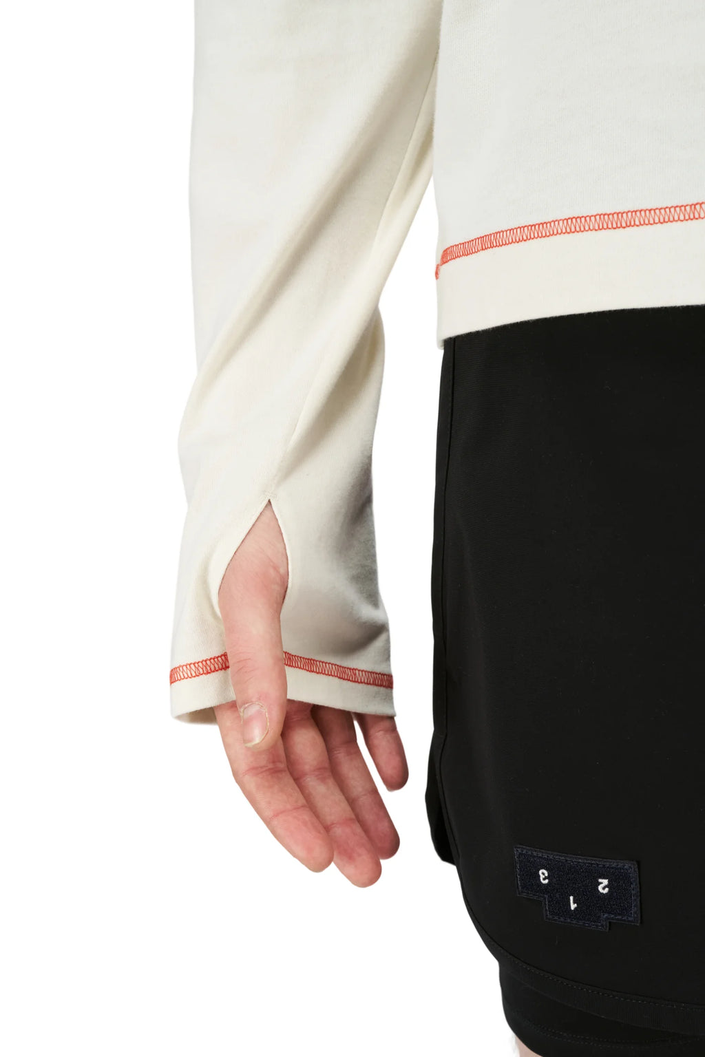 Men's Jogging 4 Fun Long Sleeve in Vanilla White by UNNA