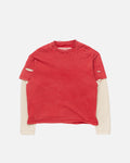 Layer Box Tee Signature Red