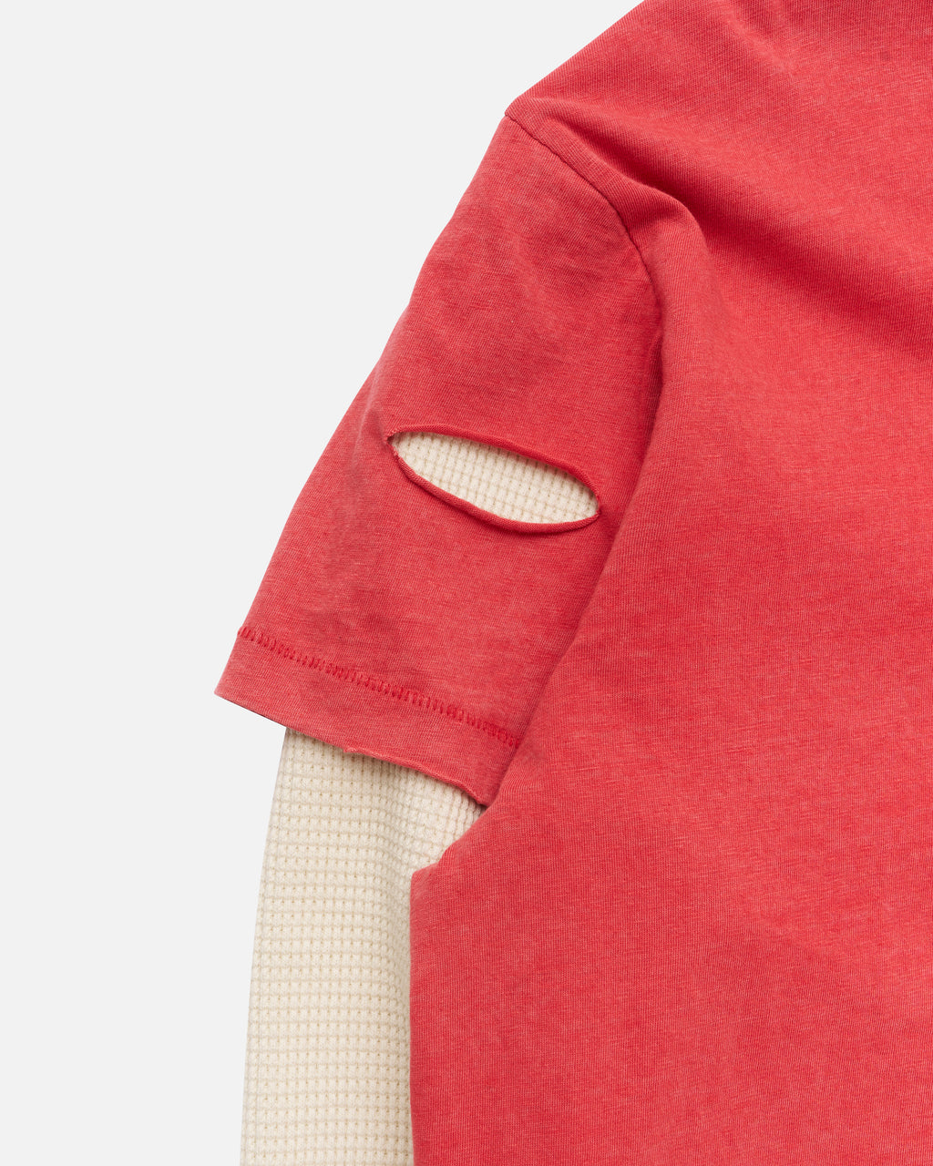 Layer Box Tee Signature Red