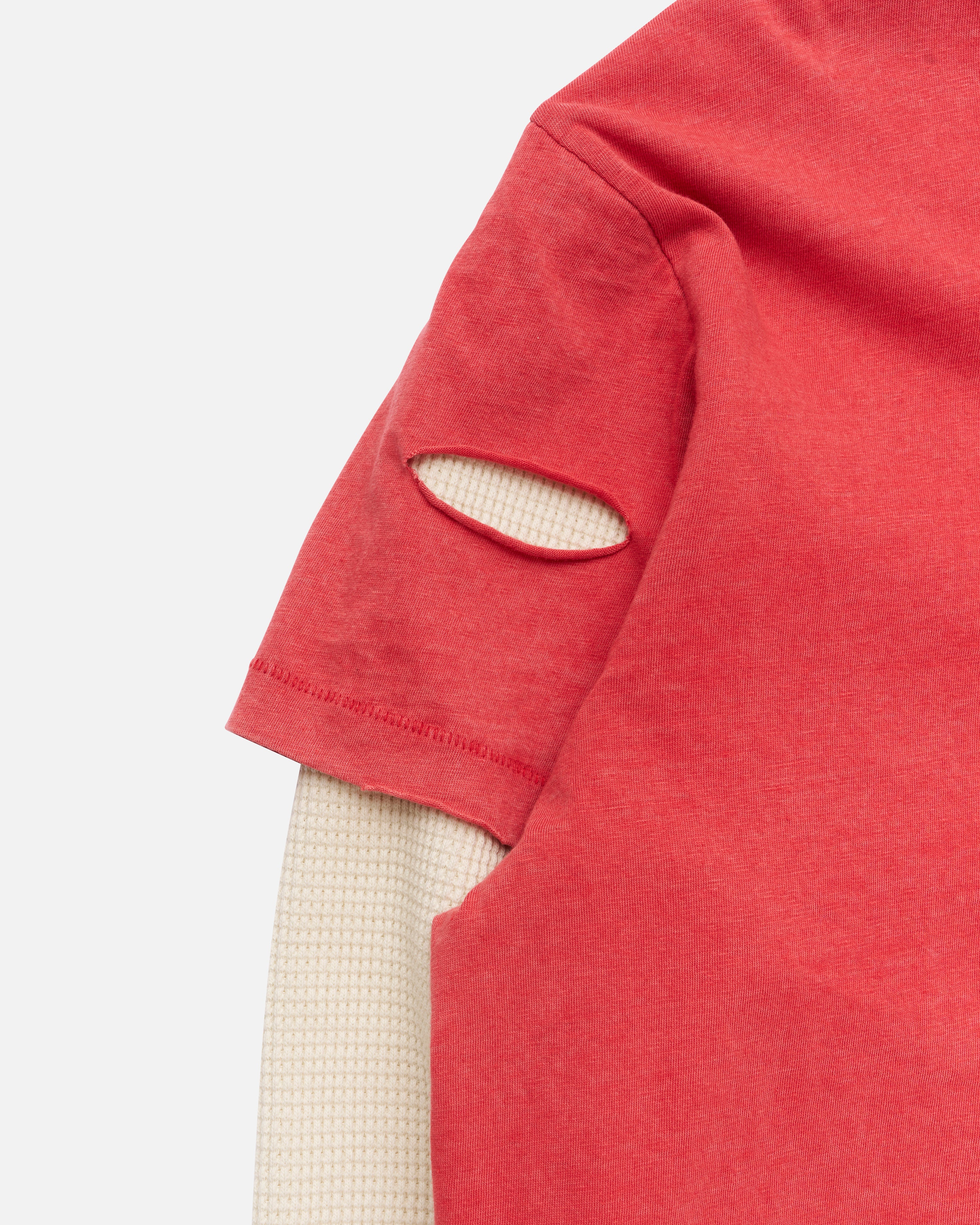 Layer Box Tee Signature Red