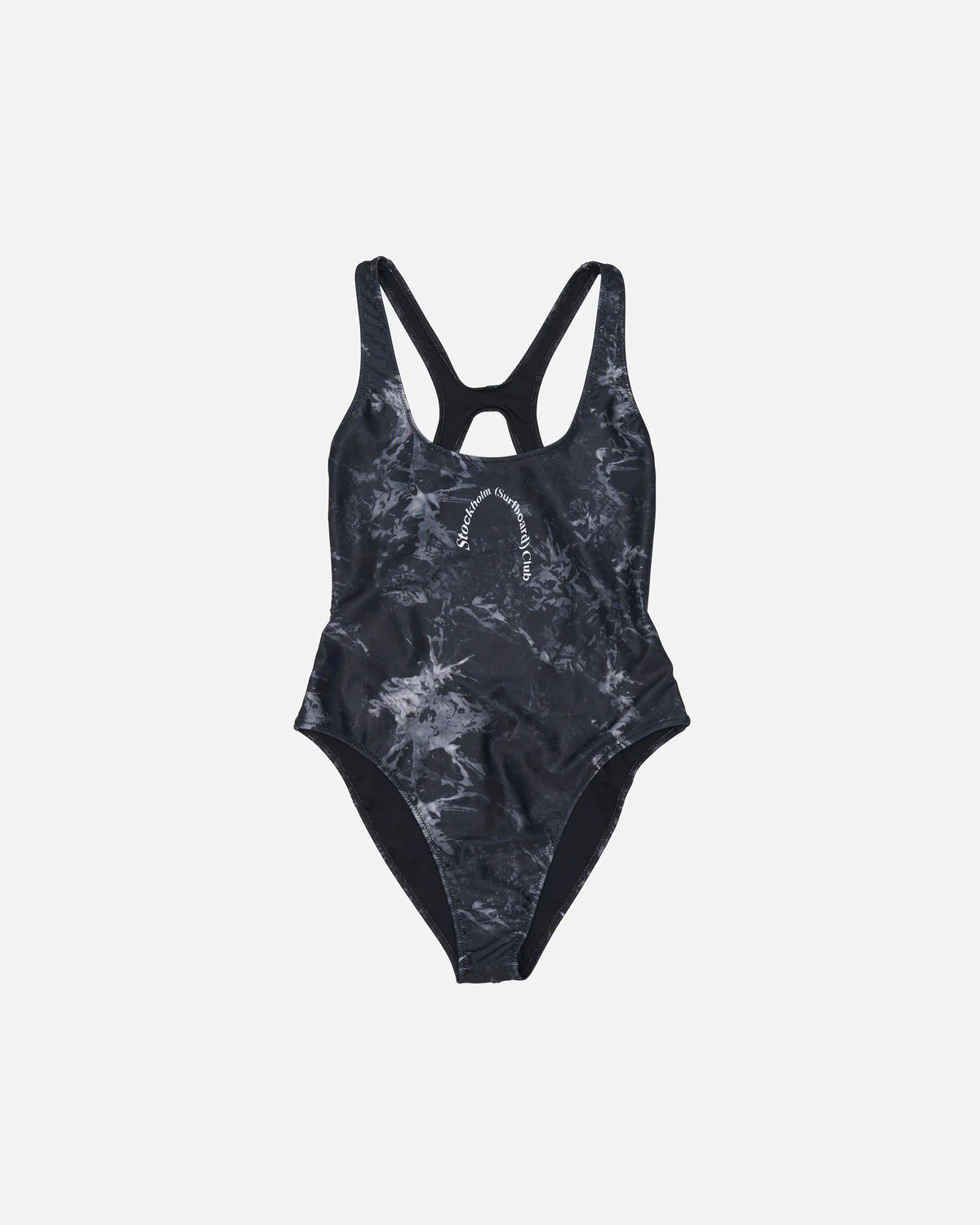 Logo Swimsuit Black