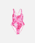 Logo Swimsuit Pink