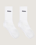 Logo Socks White - Double Pack