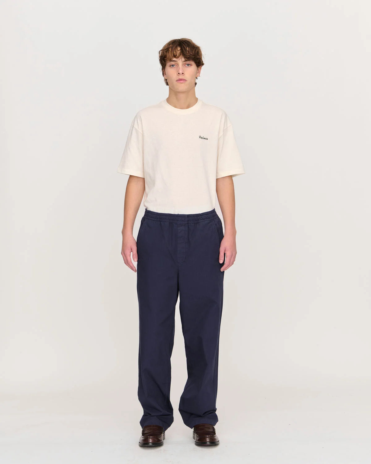 Lucien Ripstop Trousers in Navy by Palmes