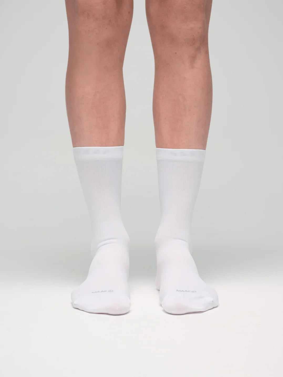 Team Sock Long, White/Fluoro Orange – MAAP