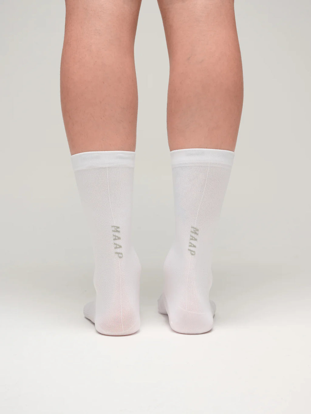 Team Sock Long, White/Fluoro Orange – MAAP