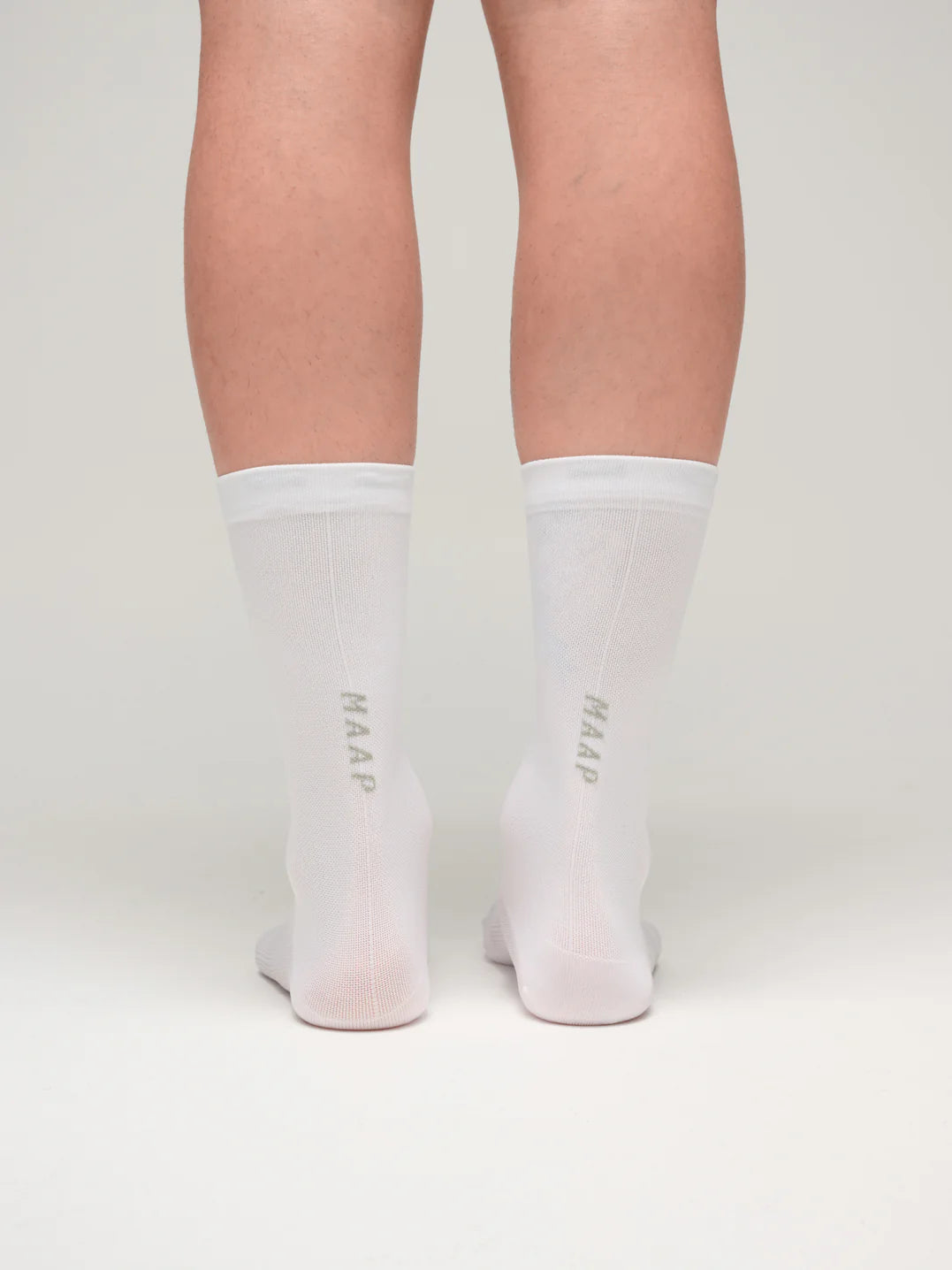 Team Sock Long, White/Fluoro Orange – MAAP