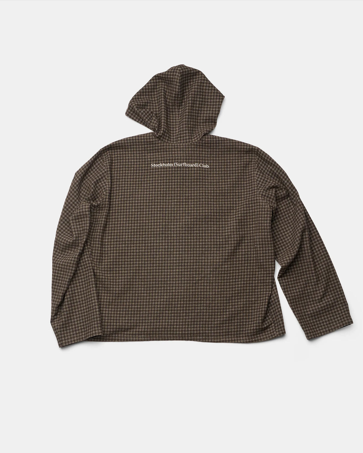 Hooded Flannel Overshirt by Stockholm Surfboard Club
