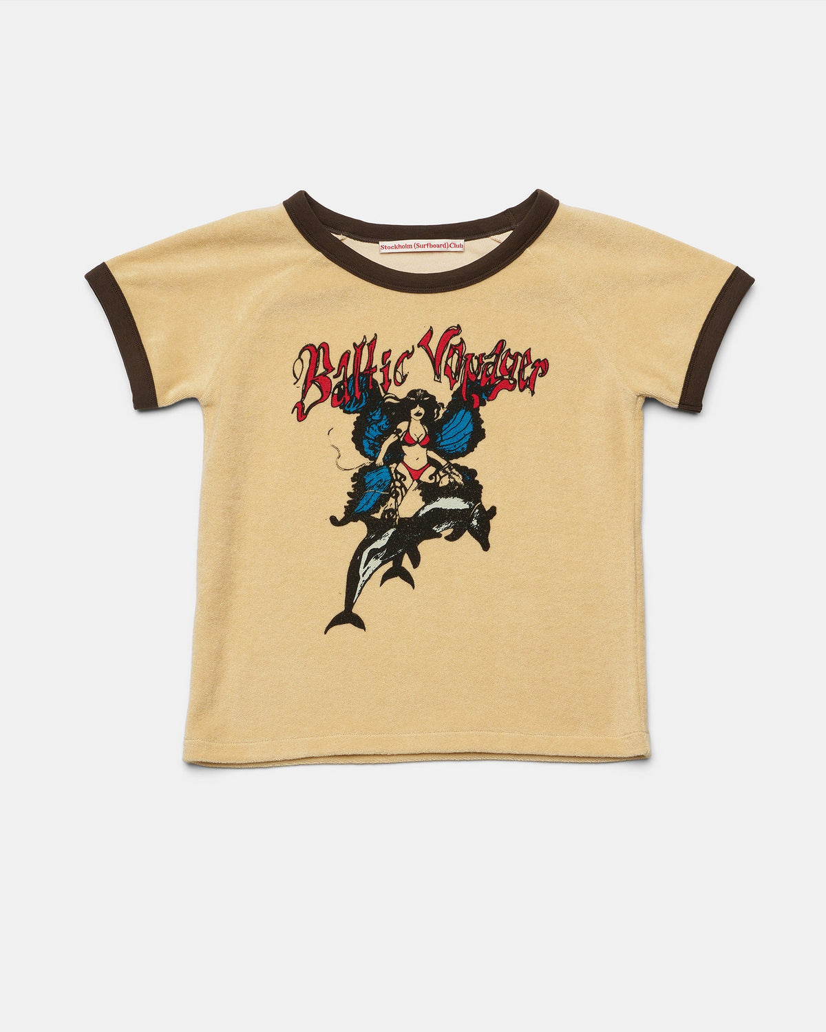Women's Fitted Terry Tee by Stockholm Surfboard Club