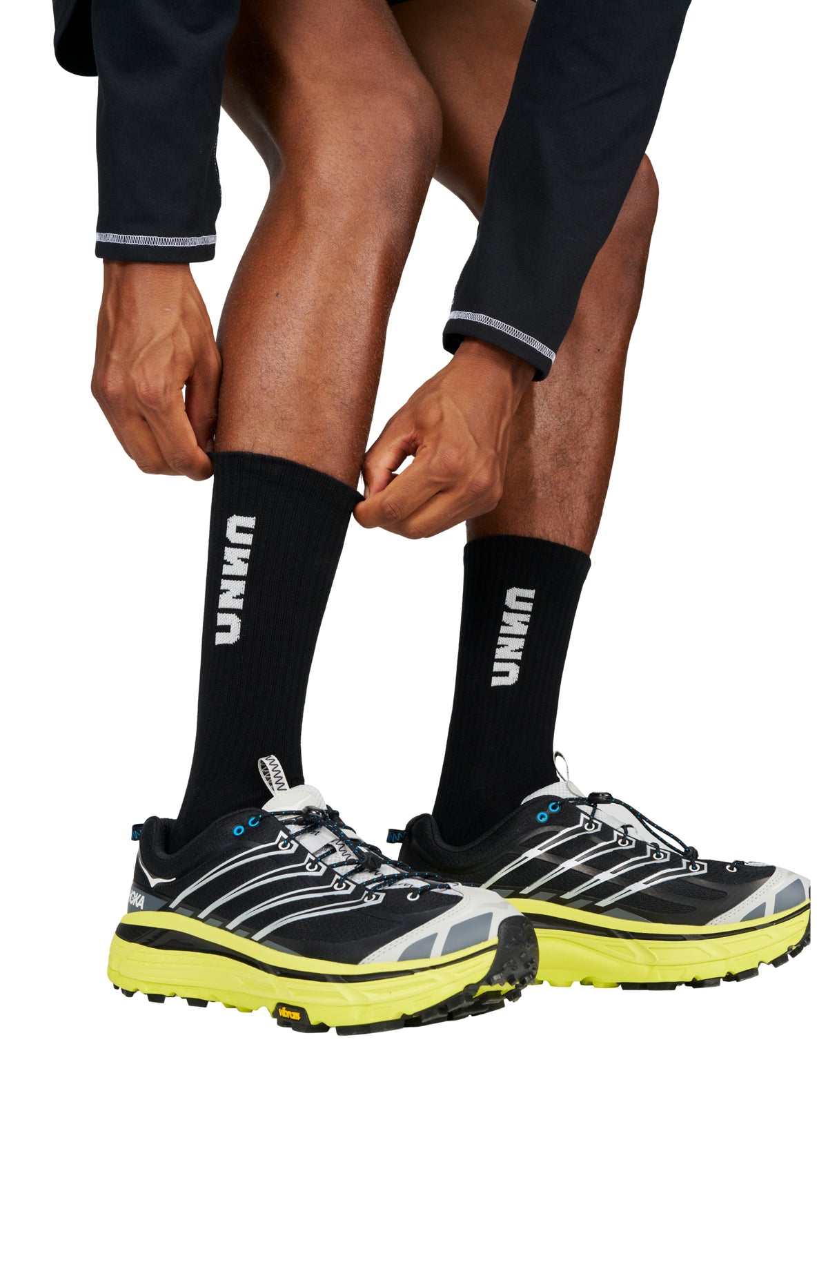 Miracle Socks 2-Pack Black by UNNA
