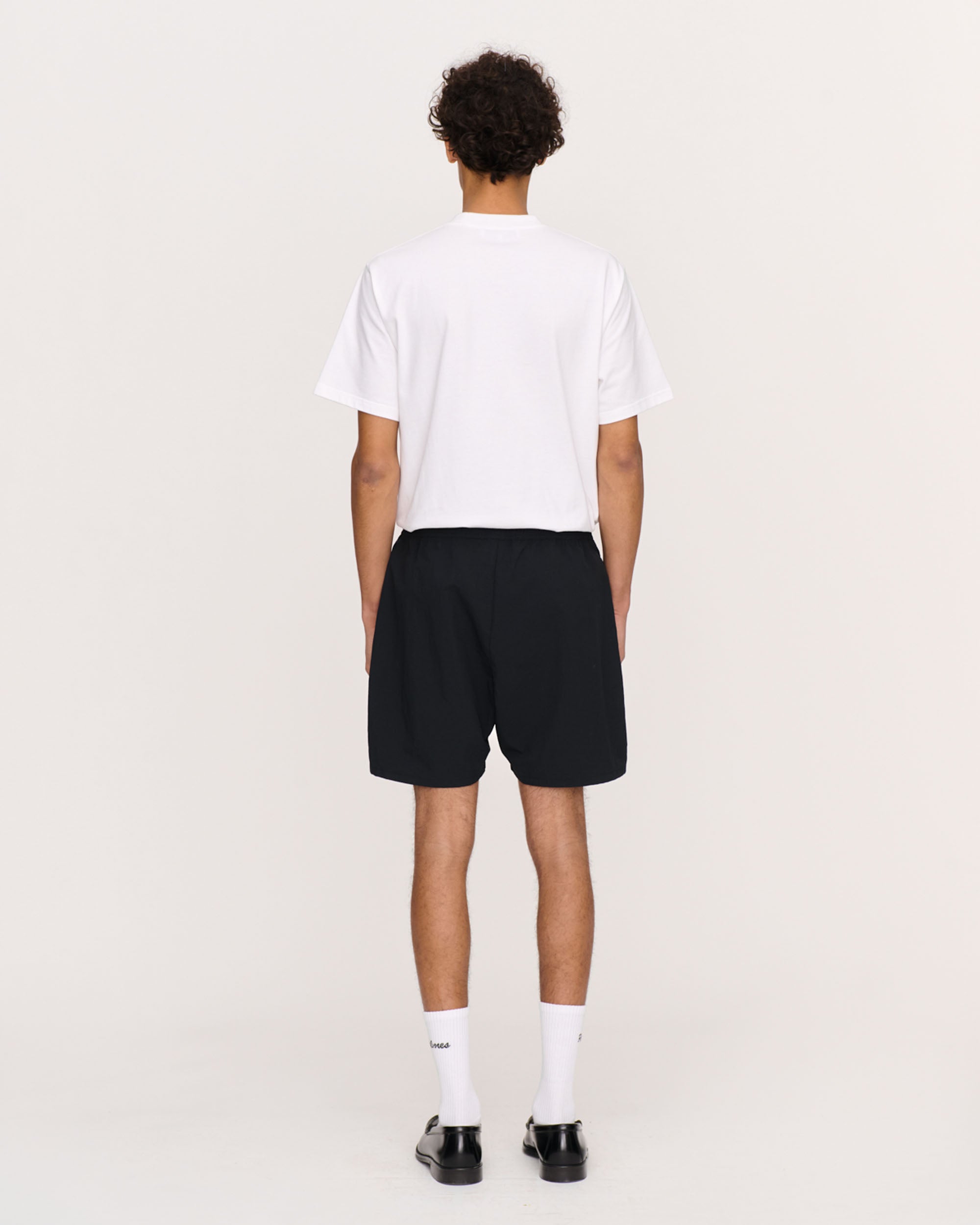 Stitch Tennis Shorts Black