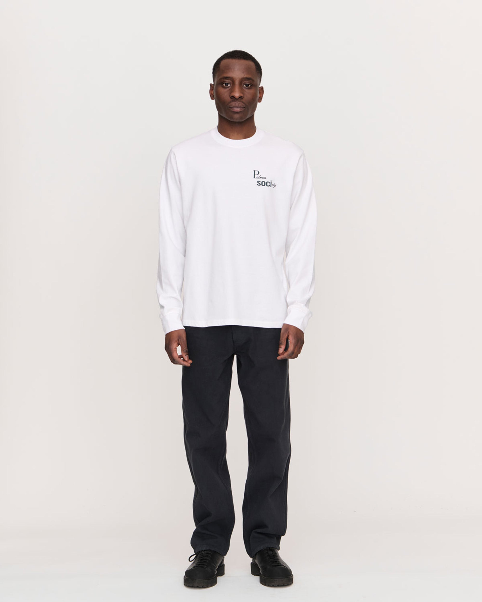 Piano LS T-Shirt White