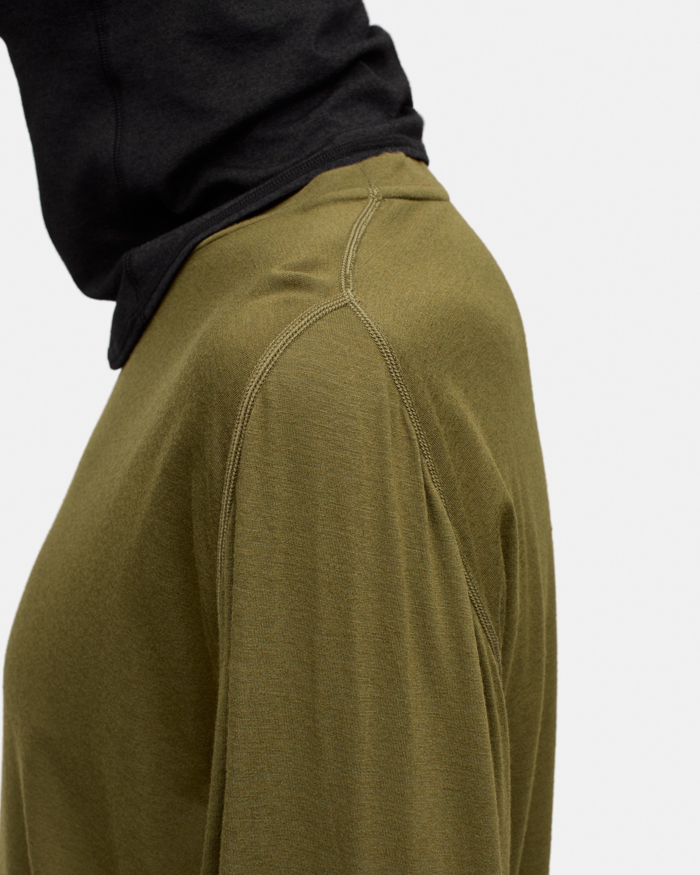 Drift Merino LS Dark Olive