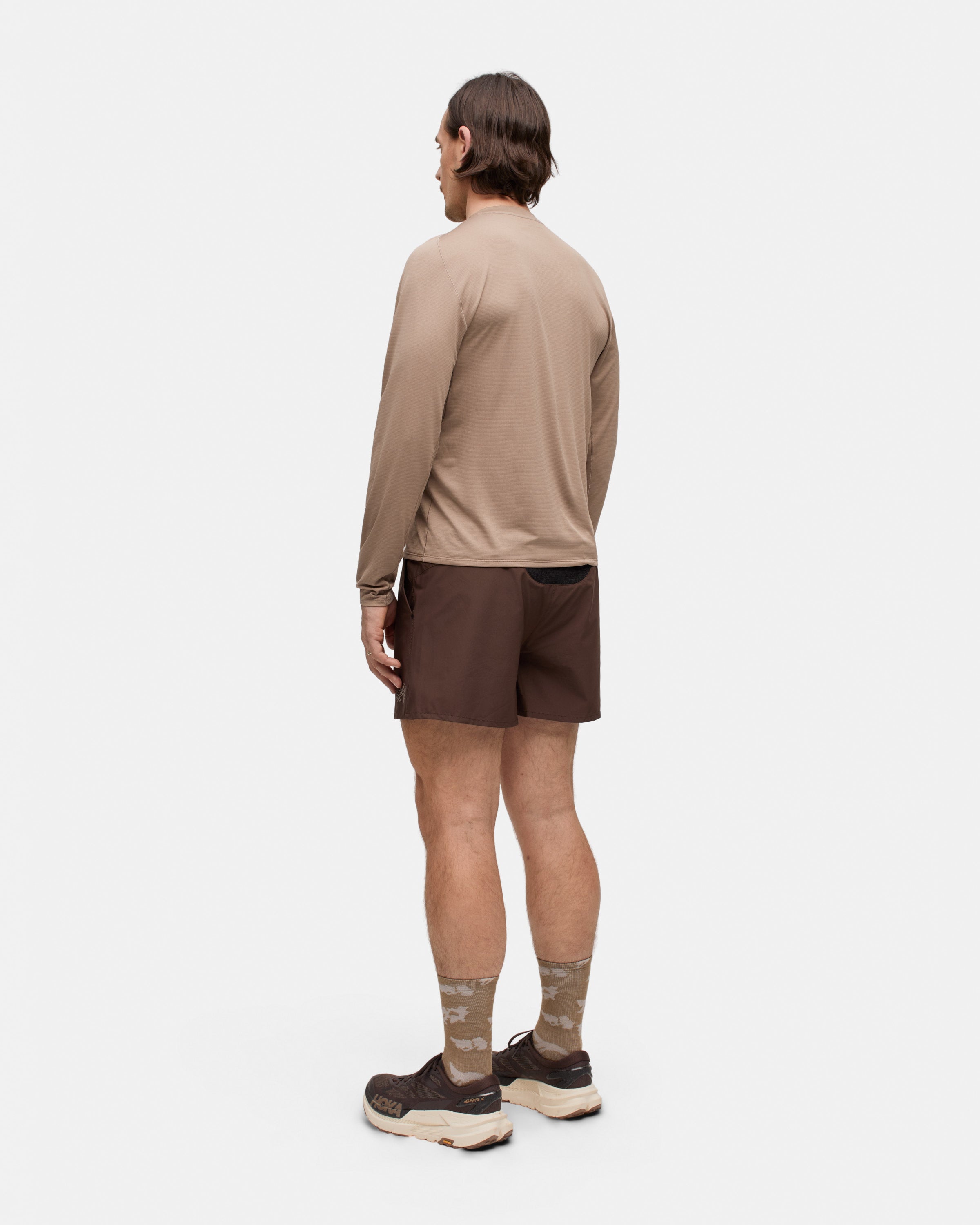 Lateral Peak Longsleeve T-shirt Desert Taupe