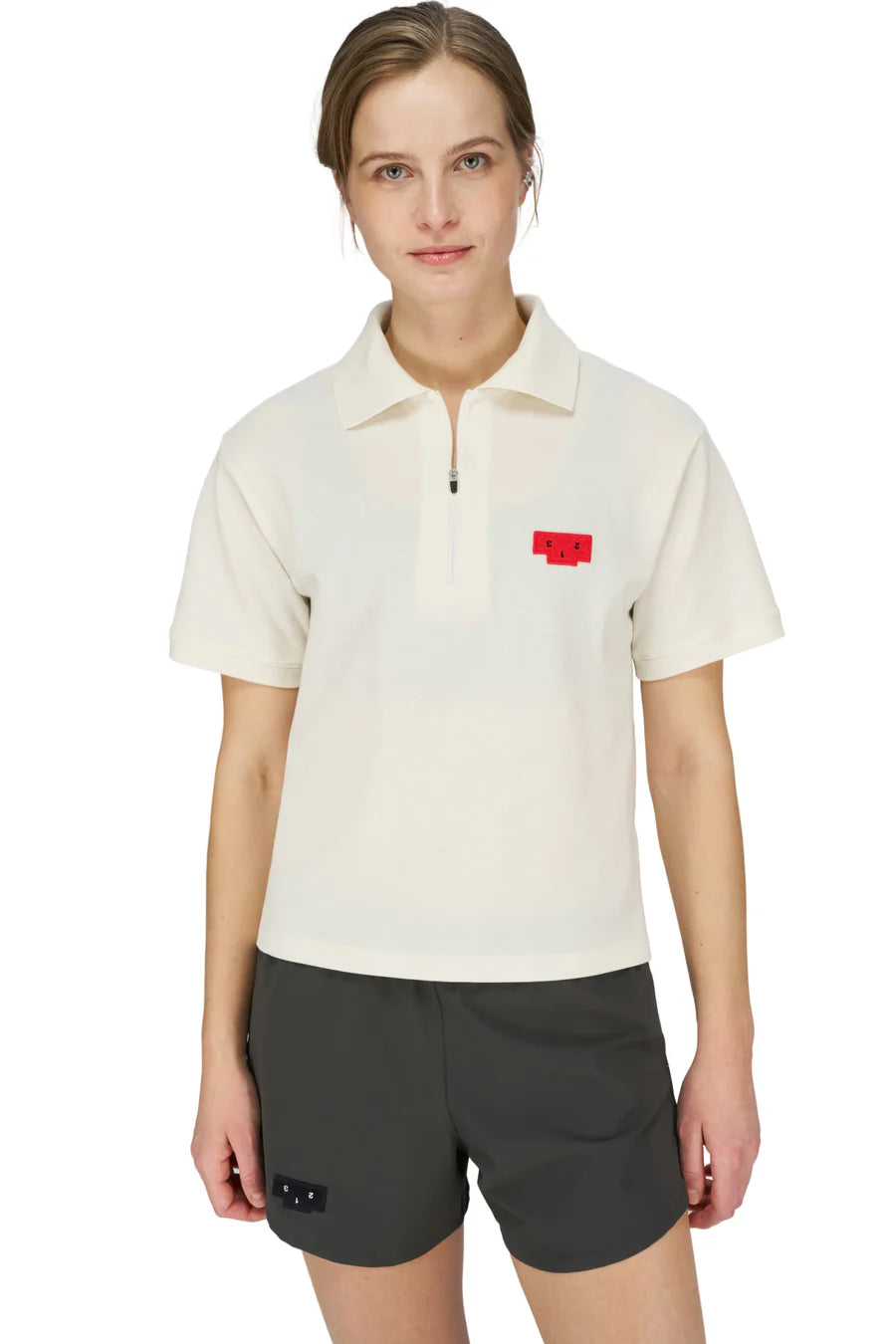 Polo Run Shirt Vanilla White by UNNA