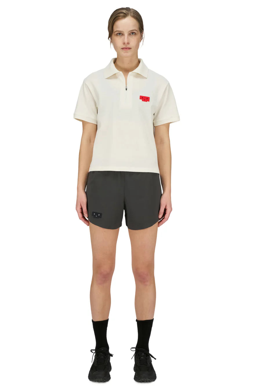 Polo Run Shirt Vanilla White by UNNA