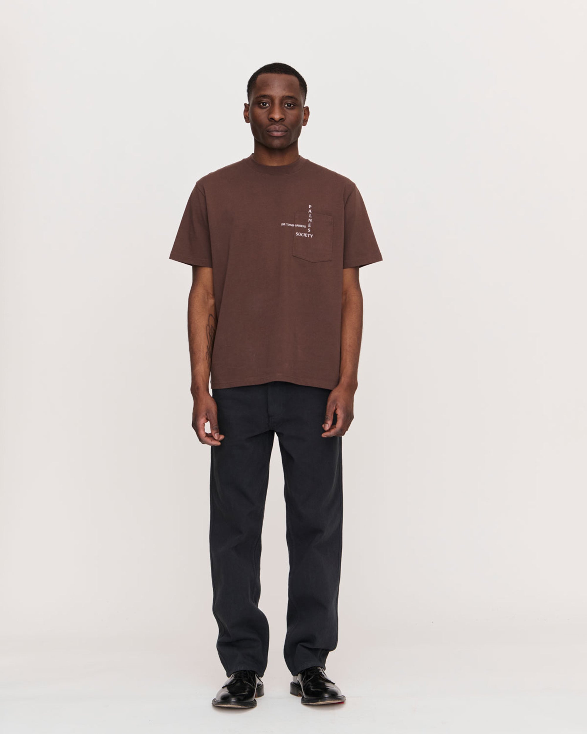 Ramus Pocket T-Shirt Brown